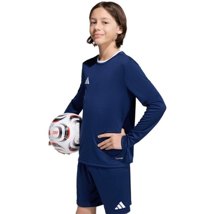 Vaikiški rungtynių marškinėliai adidas Entrada 26, tamsiai mėlyni