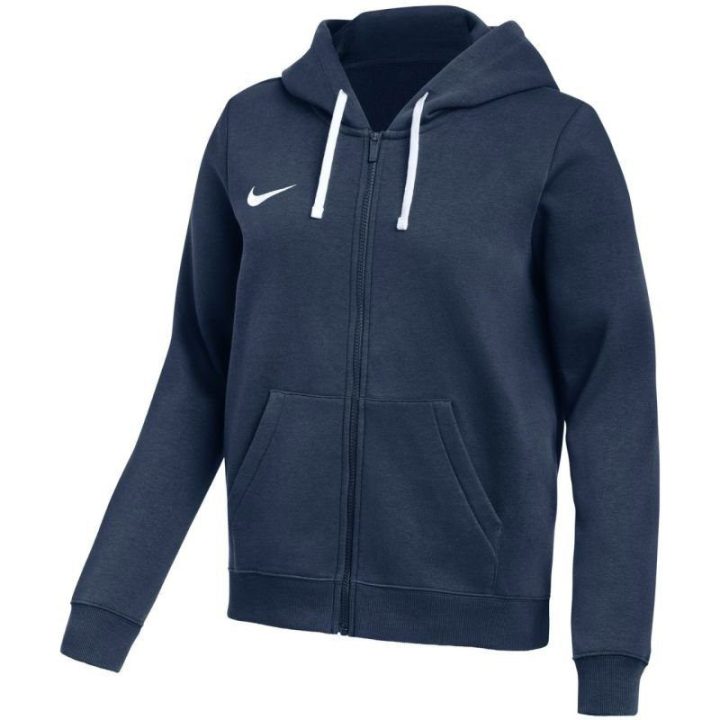 Moteriškas medvilninis džemperis su gobtuvu Nike Park 26, tamsiai mėlynas