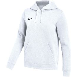 Moteriškas medvilninis džemperis su gobtuvu Nike Park 26, baltas