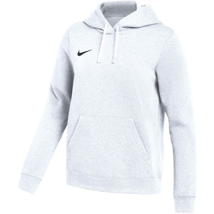 Moteriškas medvilninis džemperis su gobtuvu Nike Park 26, baltas