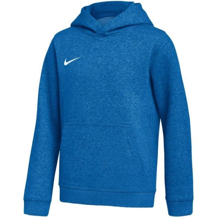 Vaikiškas medvilninis džemperis su gobtuvu Nike Park 26, mėlynas