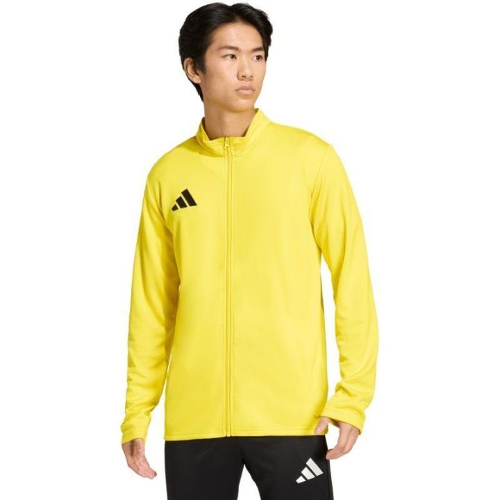 Vyriškas džemperis su užtrauktuku adidas Entrada 26 Track, geltonas