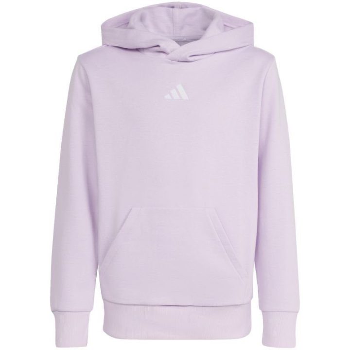 Vaikiškas džemperis su gobtuvu adidas Essentials, šviesiai violetinis