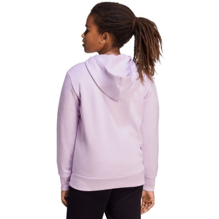 Vaikiškas džemperis su gobtuvu adidas Essentials, šviesiai violetinis
