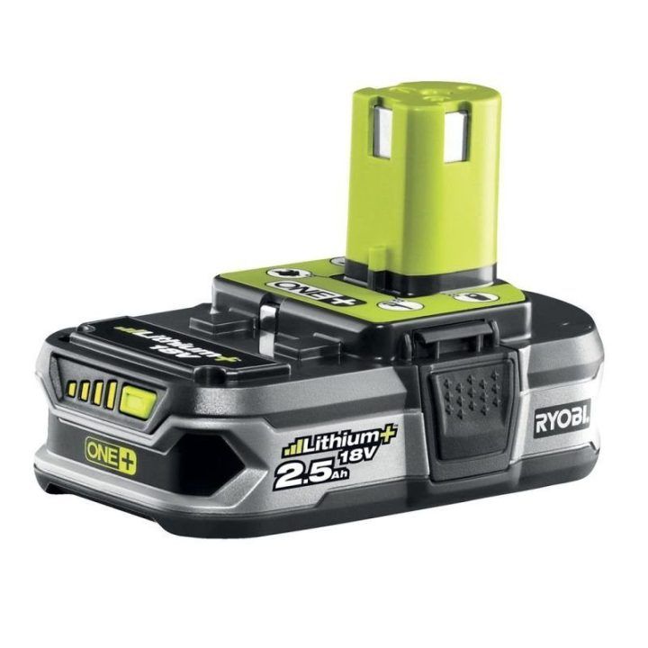 Akumuliatorius 18 V Ryobi Lithium+ RB18L25, 2,5 Ah, pilkas