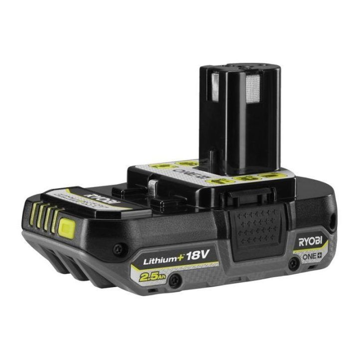 Akumuliatorius 18 V Ryobi Lithium+ RB18L25, 2,5 Ah, pilkas