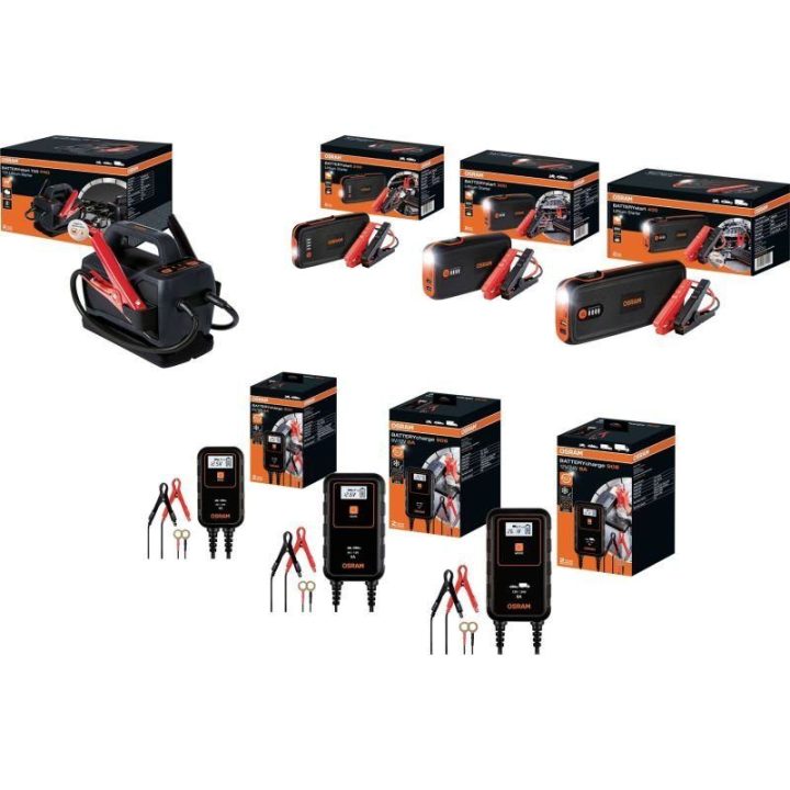 Akumuliatorių įkroviklis OSRAM Batterycharge 908