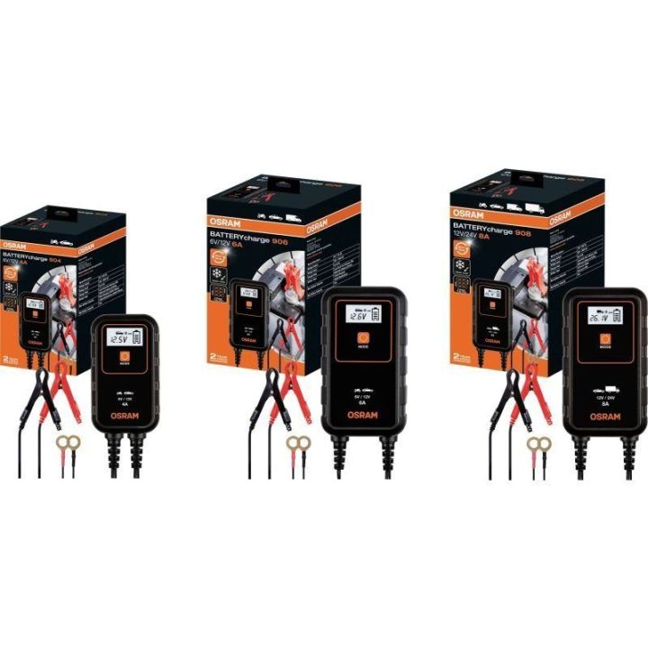 Akumuliatorių įkroviklis OSRAM Batterycharge 908