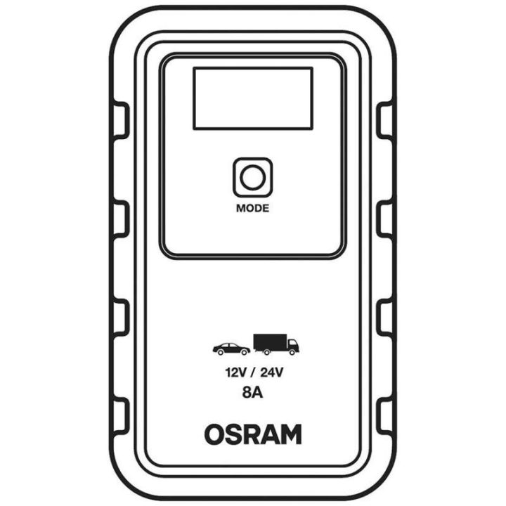 Akumuliatorių įkroviklis OSRAM Batterycharge 908