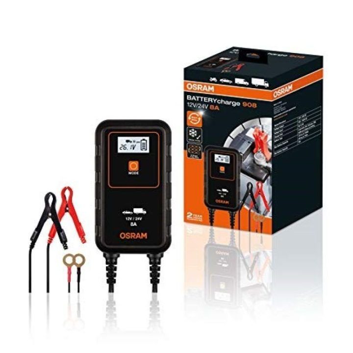 Akumuliatorių įkroviklis OSRAM Batterycharge 908