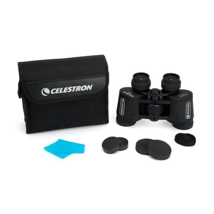Žiūronai Celestron UpClose G2, 7 × 35, juodi