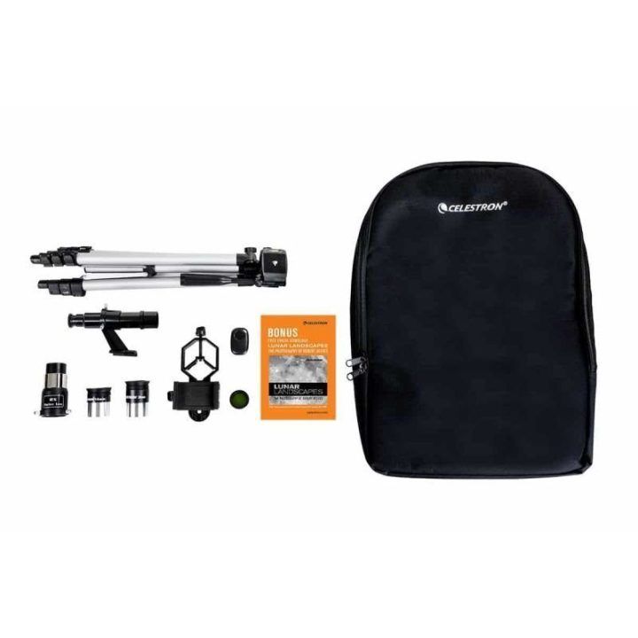 Teleskopas Celestron Travelscope 70 DX, 7 cm, juodas ir pilkas