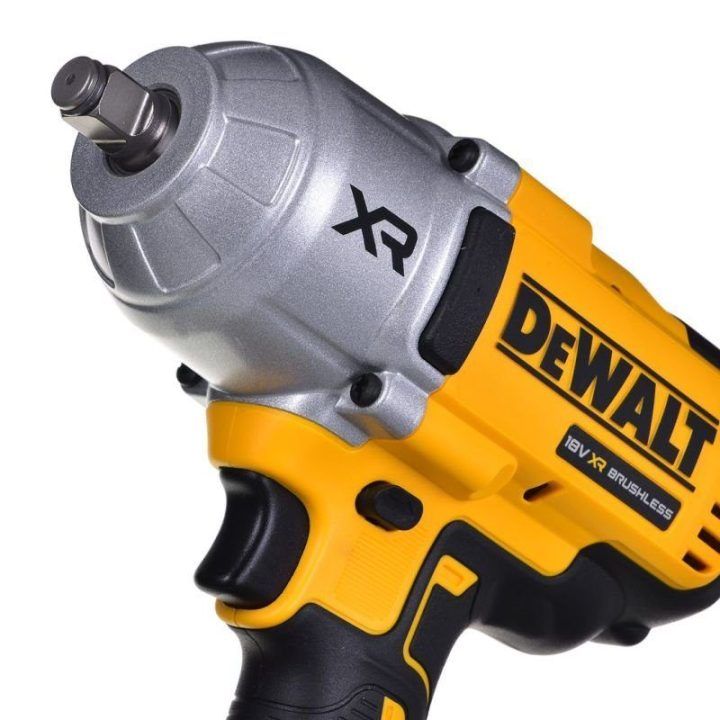 Smūginis veržliasukis DeWALT DCF900P2T-QW, geltonas