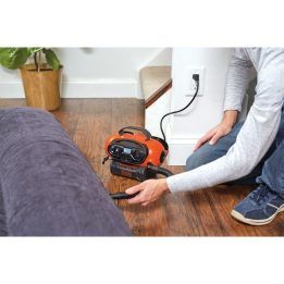 Kompresorius Black+Decker BDCINF18N WD, oranžinis ir juodas