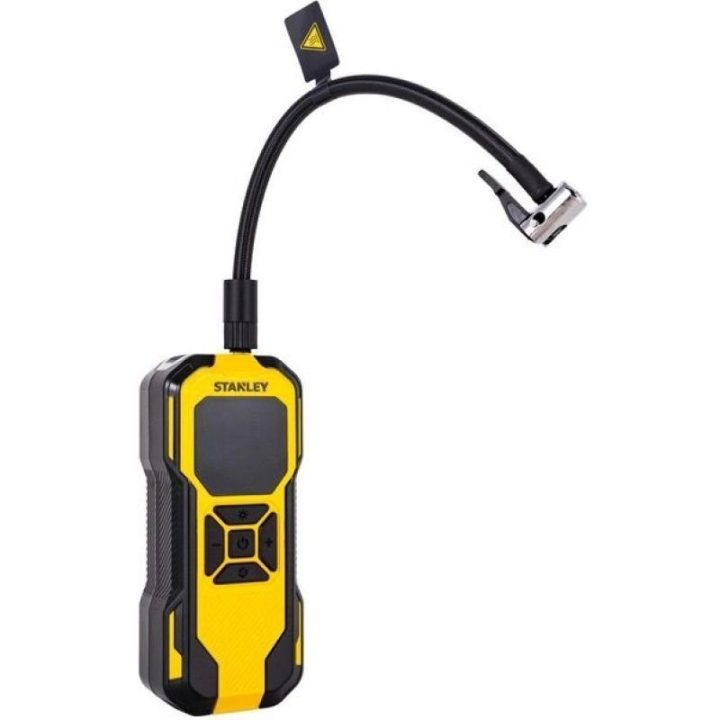Akumuliatorinis 12 V kompresorius Stanley SXIF0101, juodas ir geltonas