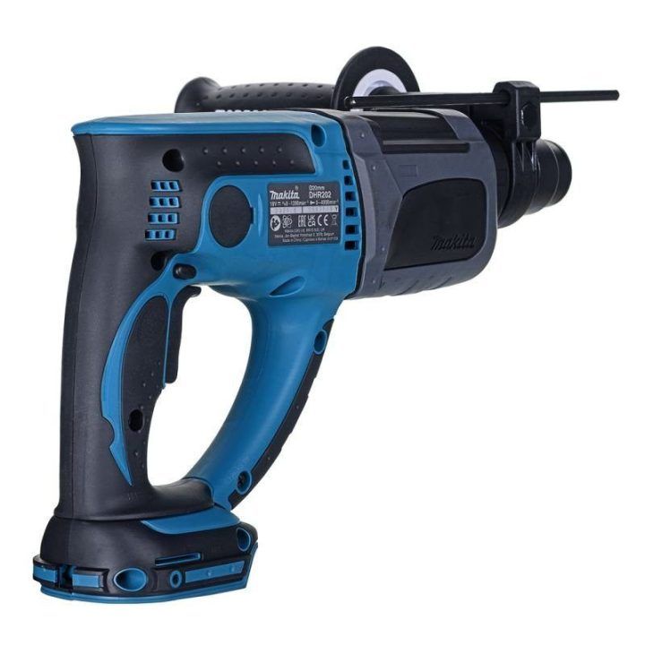 Perforatorius Makita DHR202Z, 18 V, mėlynas, juodas ir sidabrinis