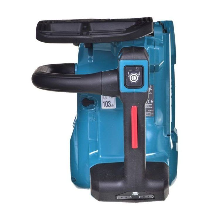 Grandininis pjūklas 2 × 18 V Makita DUC406ZB, žalias
