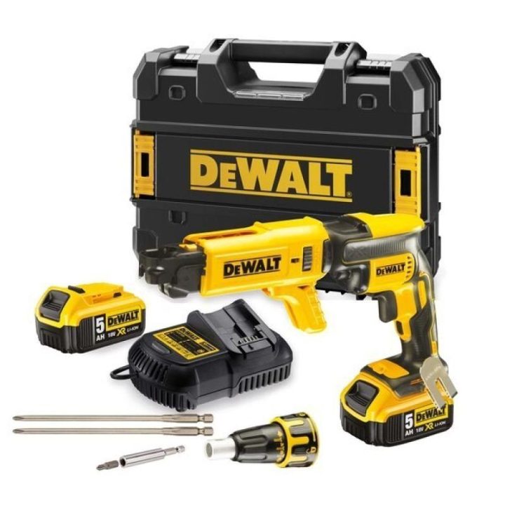 Akumuliatorinis suktuvas DeWALT DCF620P2K-QW, juodas ir geltonas
