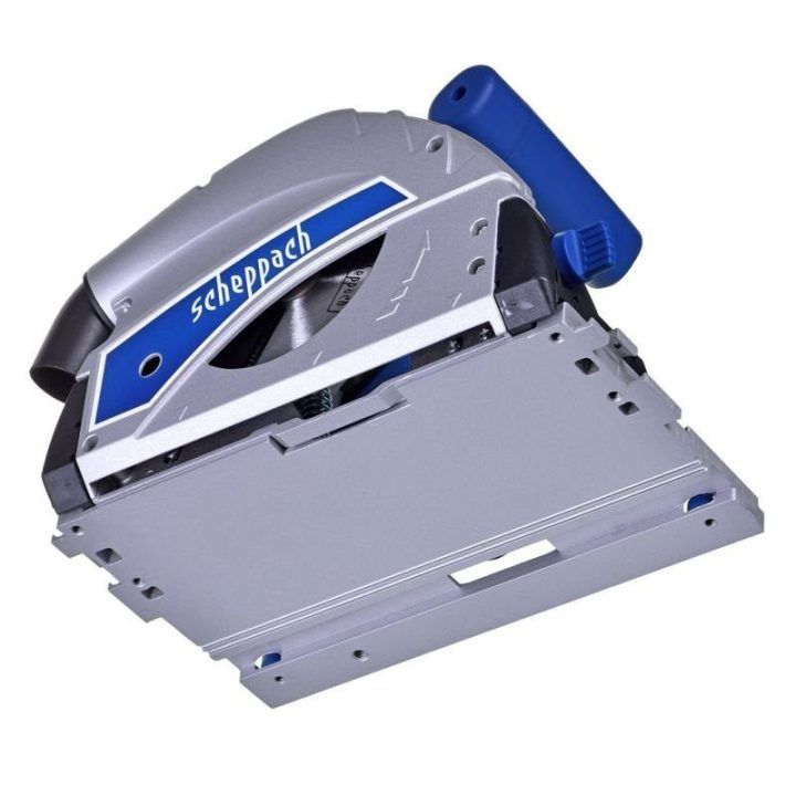 Įleidžiamasis pjūklas Scheppach PL55, 160 mm, mėlynas, juodas ir sidabrinis