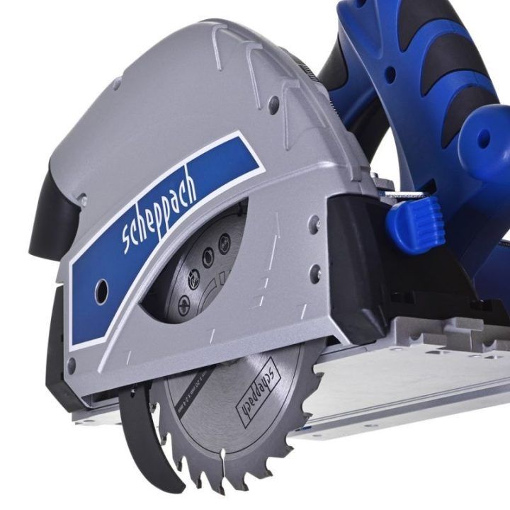Įleidžiamasis pjūklas Scheppach PL55, 160 mm, mėlynas, juodas ir sidabrinis