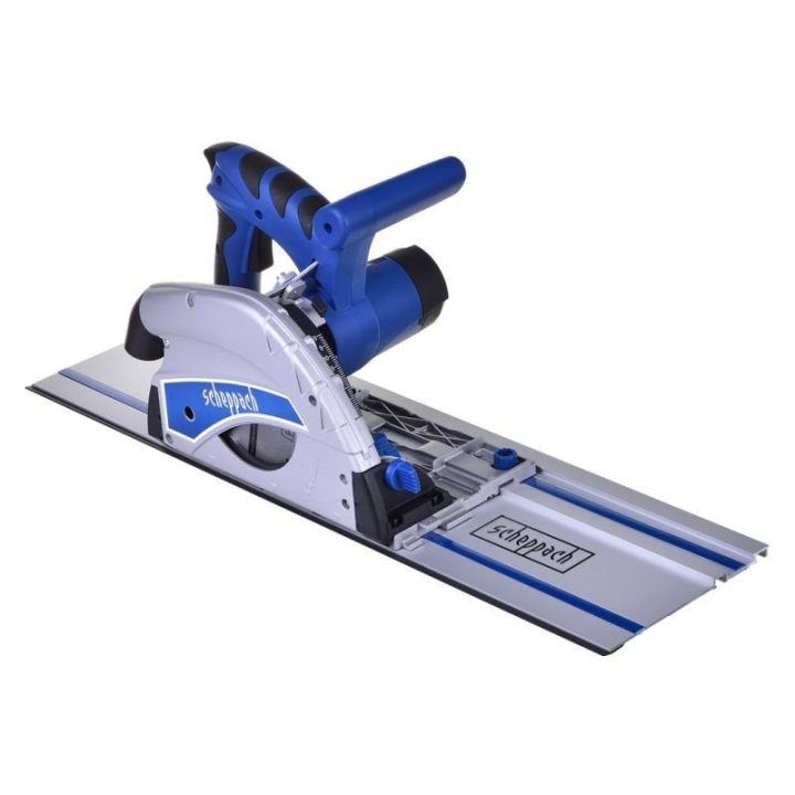 Įleidžiamasis pjūklas Scheppach PL55, 160 mm, mėlynas, juodas ir sidabrinis
