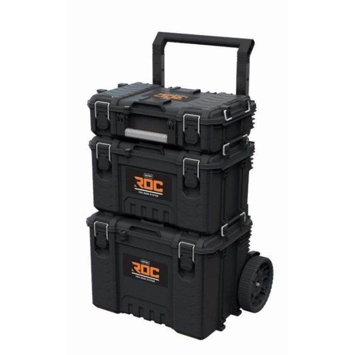 Įrankių dėžių komplektas Keter Roc Pro Gear 2.0, 111 l