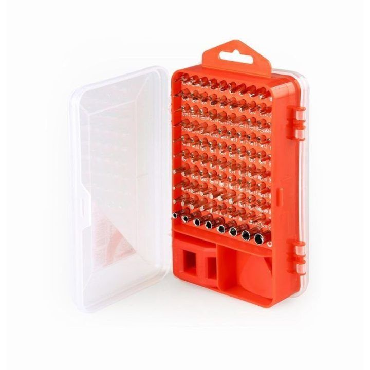 Atsuktuvų antgalių rinkinys GEMBIRD TK-SD-07, 90 vnt., raudonas