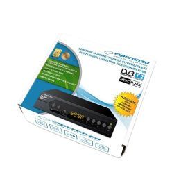 DVB-T2 imtuvas H.265/HEVC Esperanza EV107R, juodas