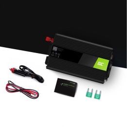 Įtampos keitiklis Green Cell INV16, 500/1000 W, gryna sinusoidė