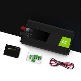 Įtampos keitiklis 24/230 V Green Cell INV19, 1500 W, juodas