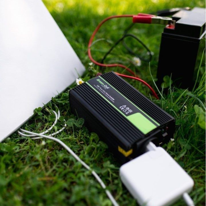 Įtampos keitiklis Green Cell INV15, 3000/6000 W, juodas