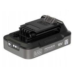 Akumuliatorius Black+Decker BDL2018S, 18 V, 2 Ah, juodas