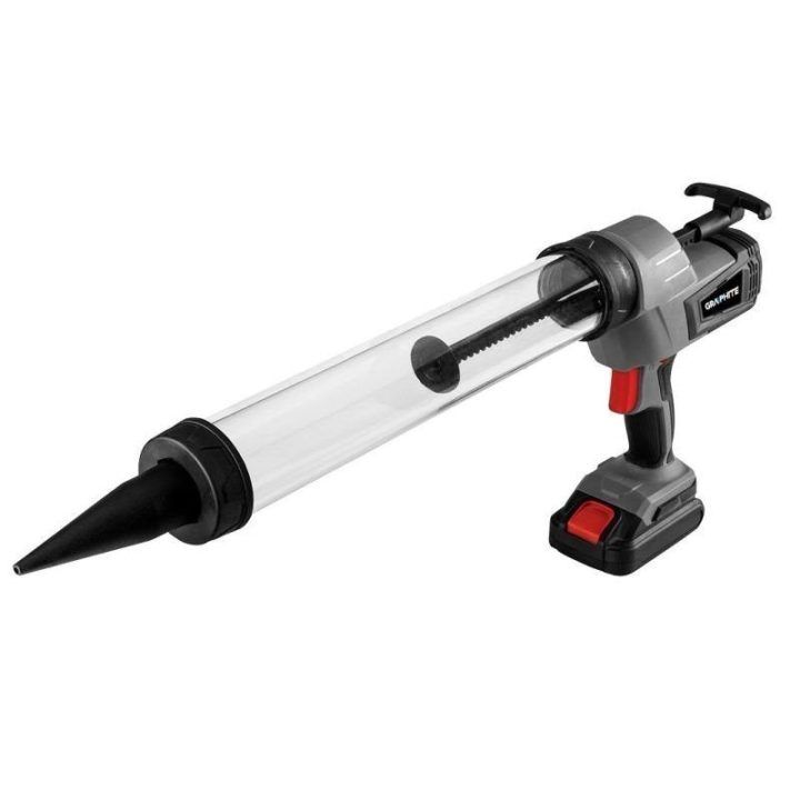 Silikono pistoletas Graphite 58GE115
