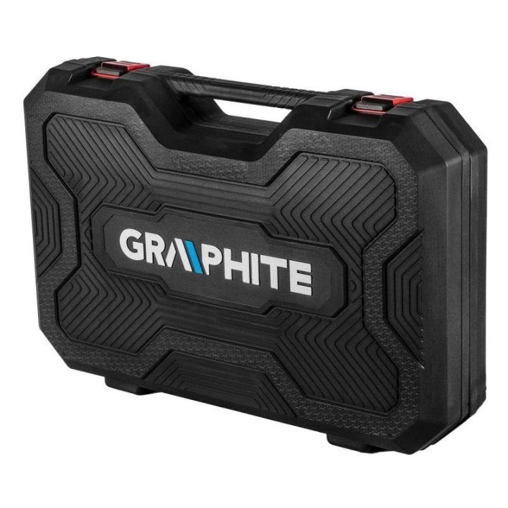 SDS Max griovimo kūjis GRAPHITE 58G877, 1300 W, juodas ir sidabrinis