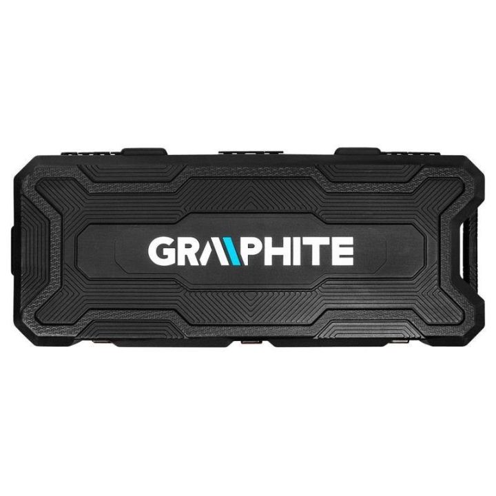 Griovimo plaktukas Graphite 58G868, 1700 W, juodos ir sidabro spalvos