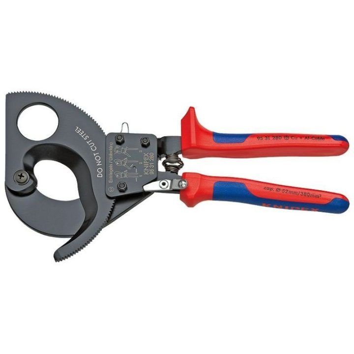 Rankinis kabelių kirptuvas Knipex 95 31 280, iki 5,2 cm