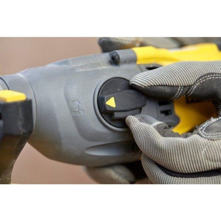 Akumuliatorinis perforatorius SDS+ Stanley V20, 18 V, 2 × 4 Ah