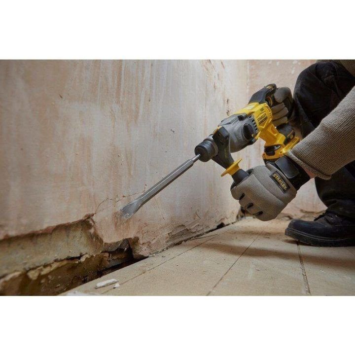 Akumuliatorinis perforatorius SDS+ Stanley V20, 18 V, 2 × 4 Ah