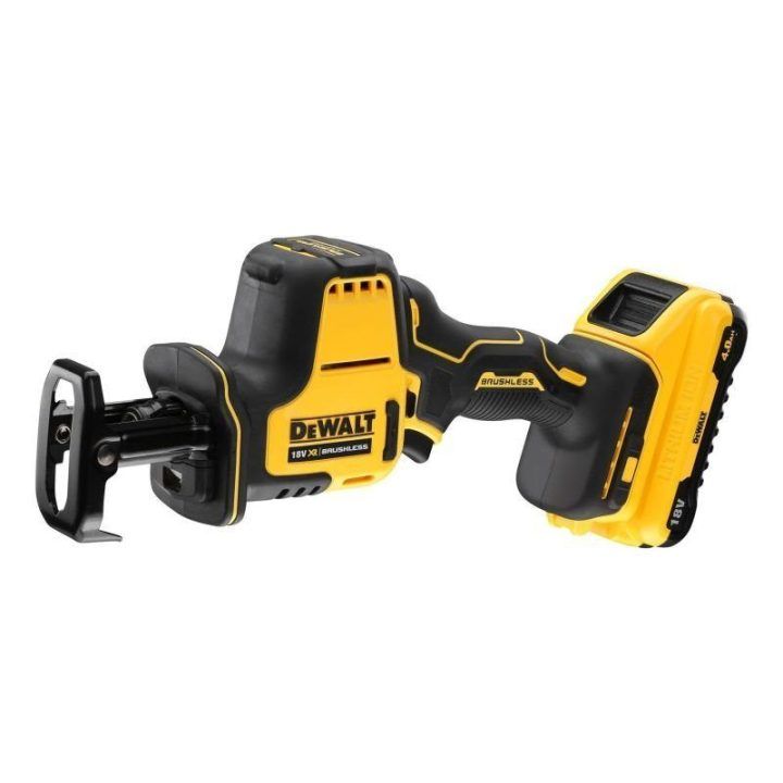 Akumuliatorinis pjūklas DEWALT DCS369NT-XJ, 18 V, juodas ir geltonas