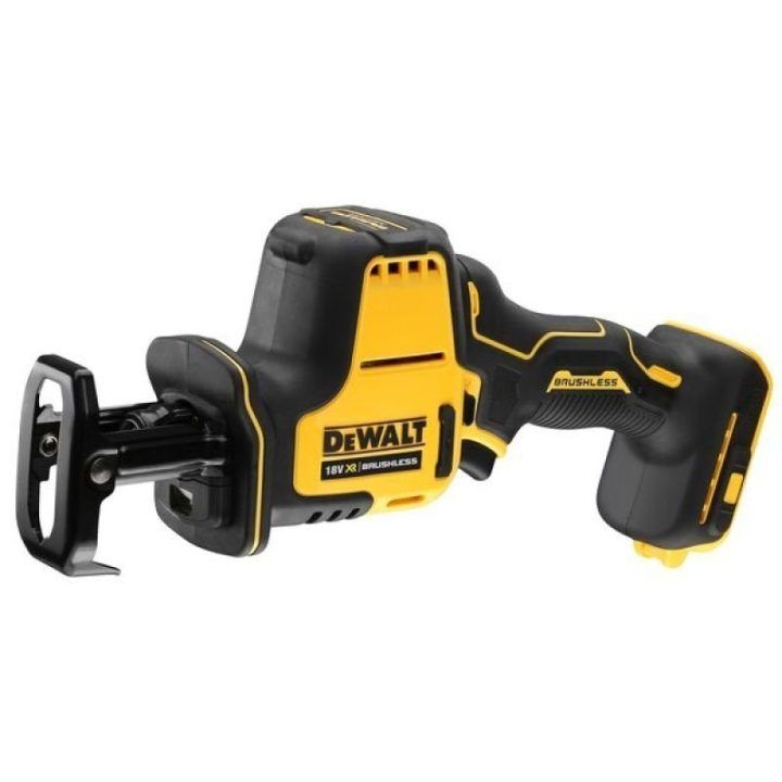 Akumuliatorinis pjūklas DEWALT DCS369NT-XJ, 18 V, juodas ir geltonas