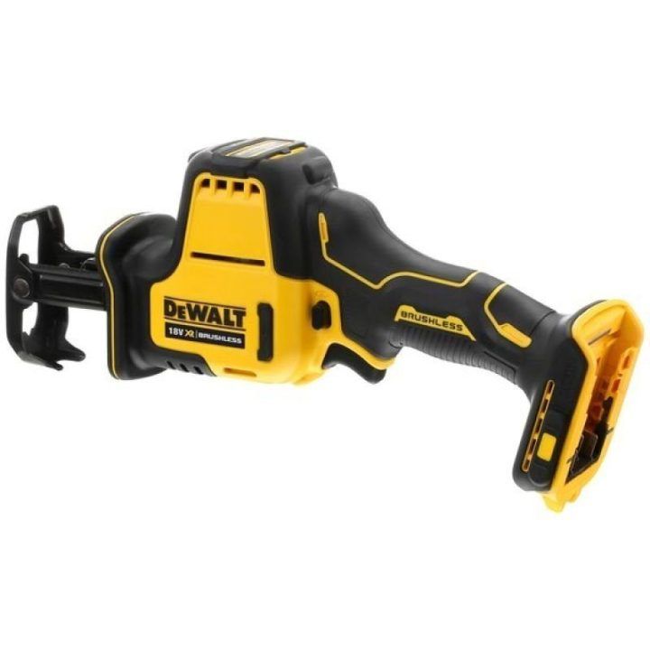 Akumuliatorinis pjūklas DEWALT DCS369NT-XJ, 18 V, juodas ir geltonas