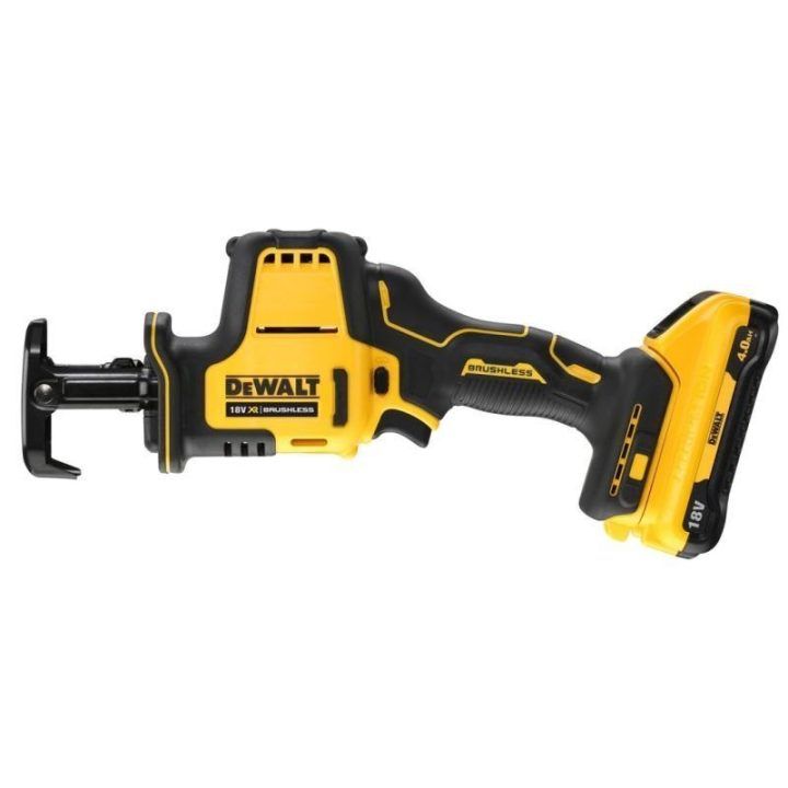 Akumuliatorinis pjūklas DEWALT DCS369NT-XJ, 18 V, juodas ir geltonas