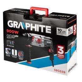 Smūginis sukamasis perforatorius Graphite 58G539
