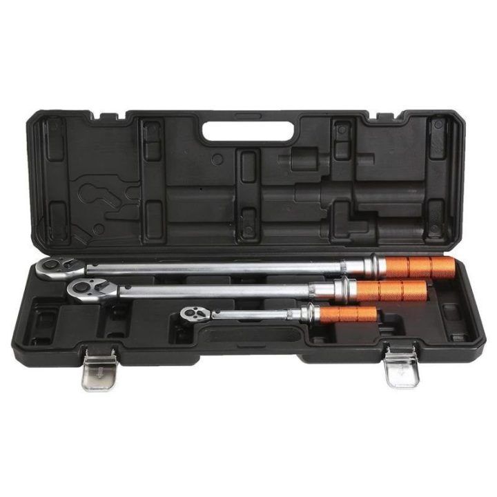 Dinamometrinių raktų komplektas NEO Tools, 1/4, 3/8 ir 1/2 colio, 3 vnt