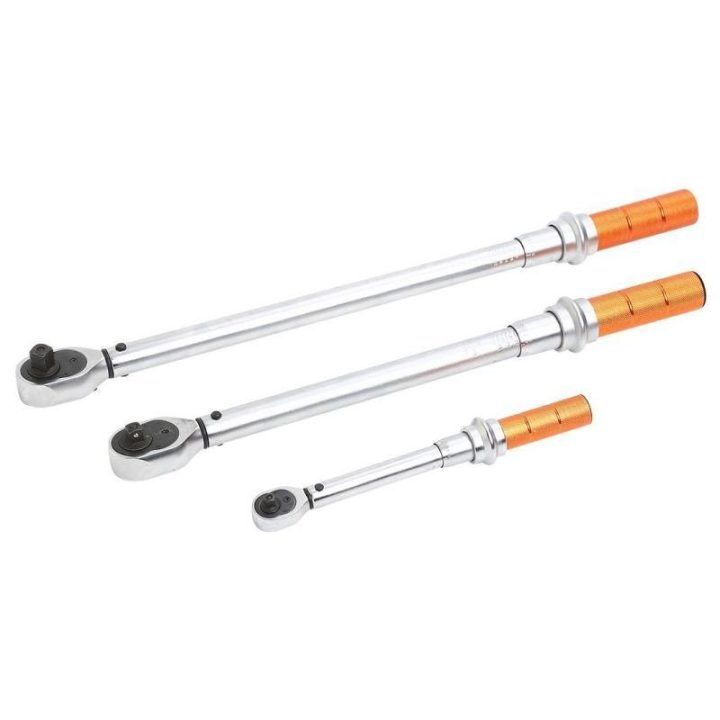 Dinamometrinių raktų komplektas NEO Tools, 1/4, 3/8 ir 1/2 colio, 3 vnt