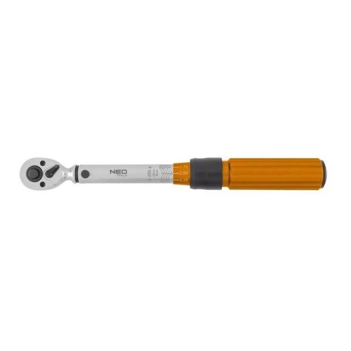 Dinamometrinio rakto rinkinys NEO Tools, 5–25 Nm, 21 vnt