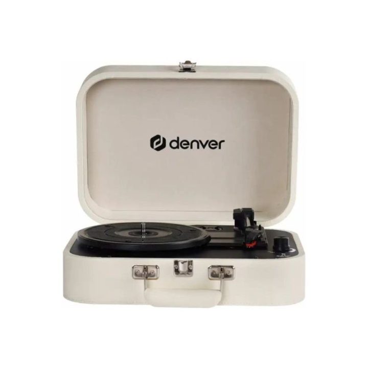 Gramofonas su USB Denver VPL-130, smėlio spalvos