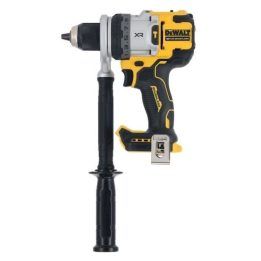 Smūginis gręžtuvas-suktuvas DEWALT DCD1007NT, 18 V, juodas ir geltonas