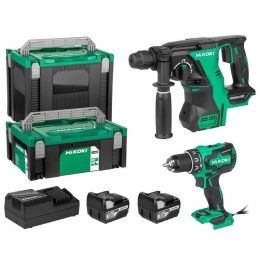 Akumuliatorinių įrankių rinkinys Hikoki DS18DBS + DH18DBL