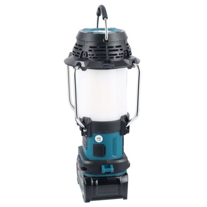 Radijas su LED lempa Makita MR009GZ, juodas